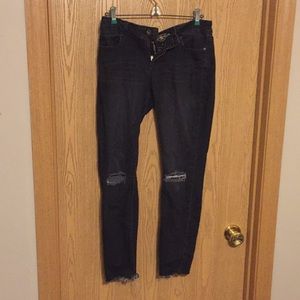 Black Lucky skinny jeans